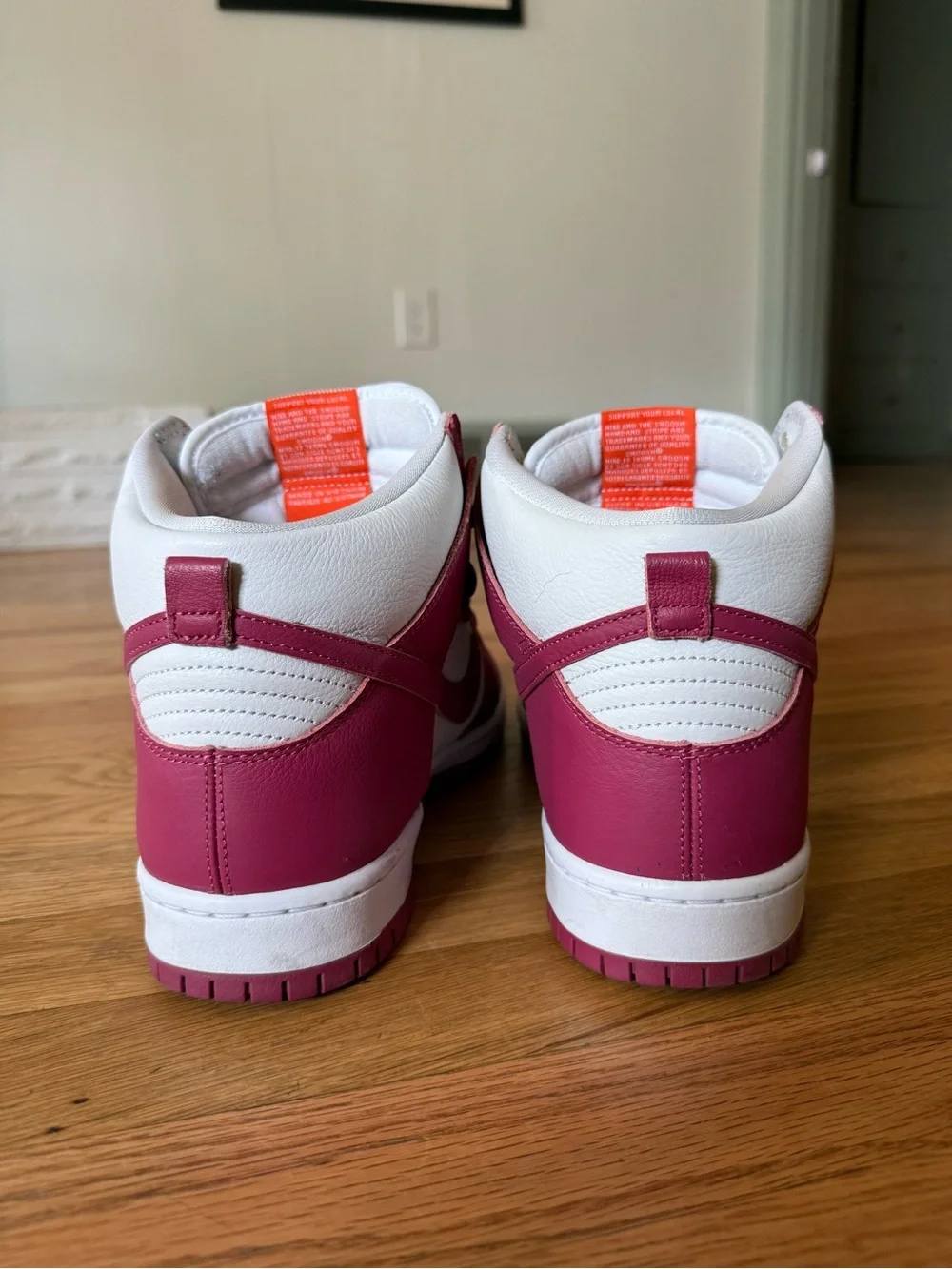 Nike SB Dunk Hi Orange label - Sweet Beet - Picture 4 of 6
